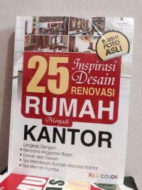 Image of 25 Inspirasi Designt Renovasi Rumah Menjadi Kantor
