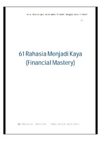Image of 61 Rahasia Menjadi Kaya ( Financial Mastery )