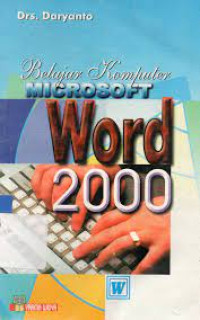 Image of Belajar Microsoft Word 2000