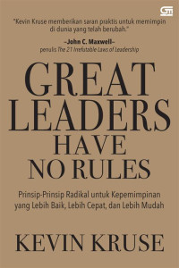Image of Great Leaders Have No Rules