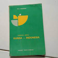 Image of Kamus Kecil Sunda - Indonesia