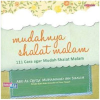 Image of Mudahnya shalat Malam ( 111 Cara Agar Mudah Shalat Malam )