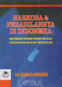 Image of Narkoba Dan Peradilannya Di Indonesia