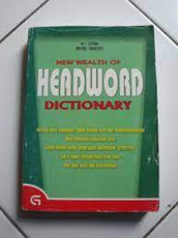 Image of New Wealth Of Headword Dictionary