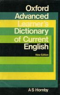 Image of Oxford Advanced Learner's Dictionary Of Current English