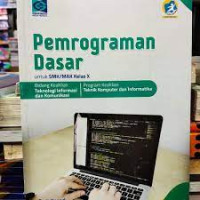 Image of Pemrograman Dasar Untuk SMK/MAK Kelas X