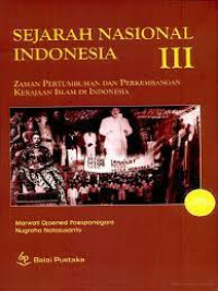 Image of Sejarah Nasional Indonesia Jilid III