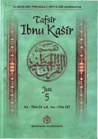 Image of Tafsir Ibnu Kasir Juz 5 : An-Nisa s.d An - Nisa 147
